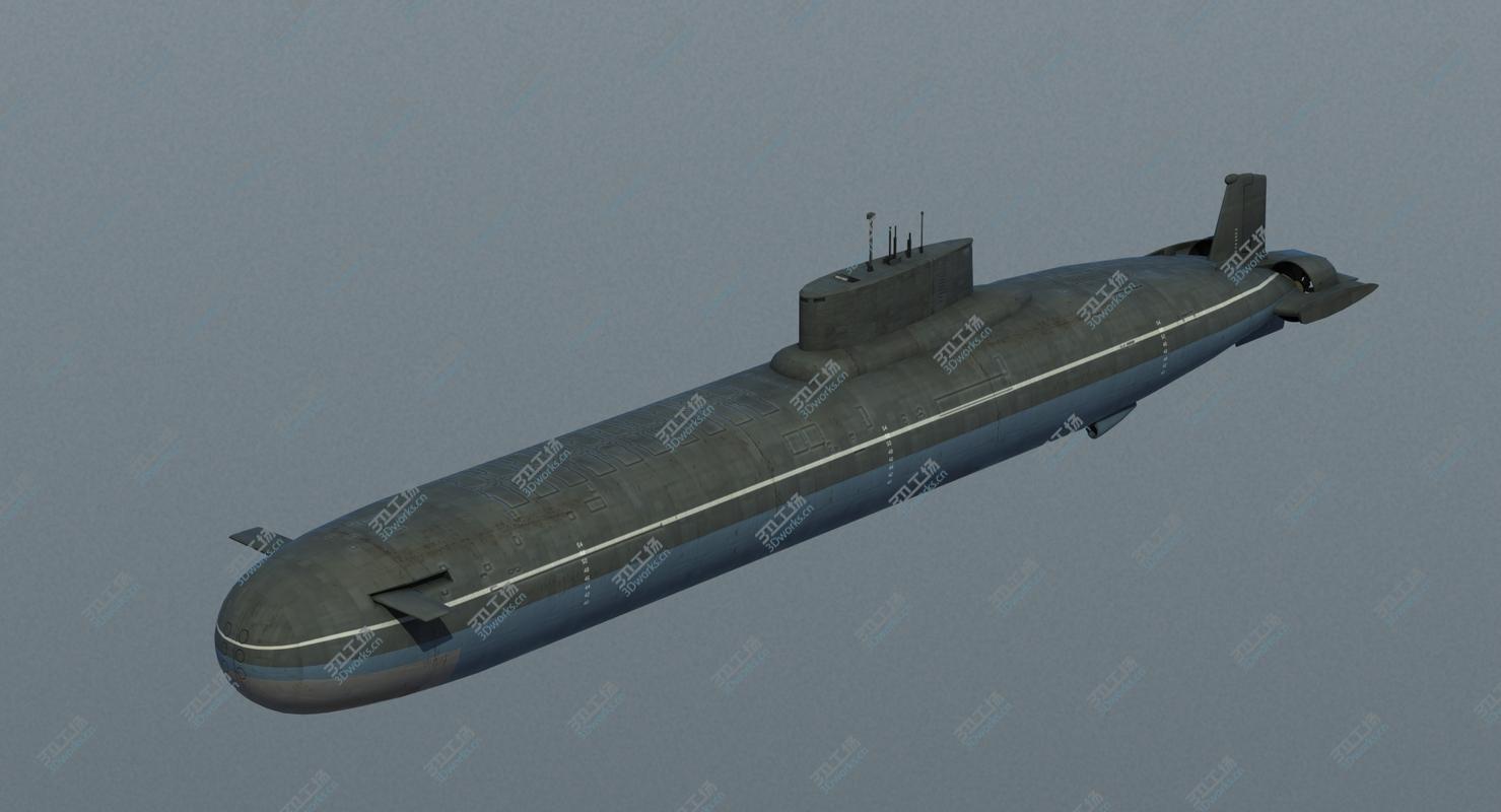 images/goods_img/20210319/Typhoon SSBN Submarine 3D model/2.jpg